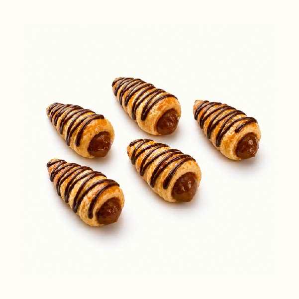 Conito de Manjar con chocolate