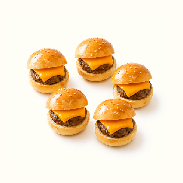 Mini cheeseburgers